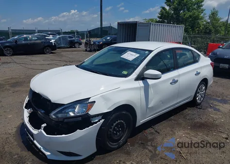2017 Nissan Sentra S from USA, damaged, VIN 3N1AB7AP6HY323671